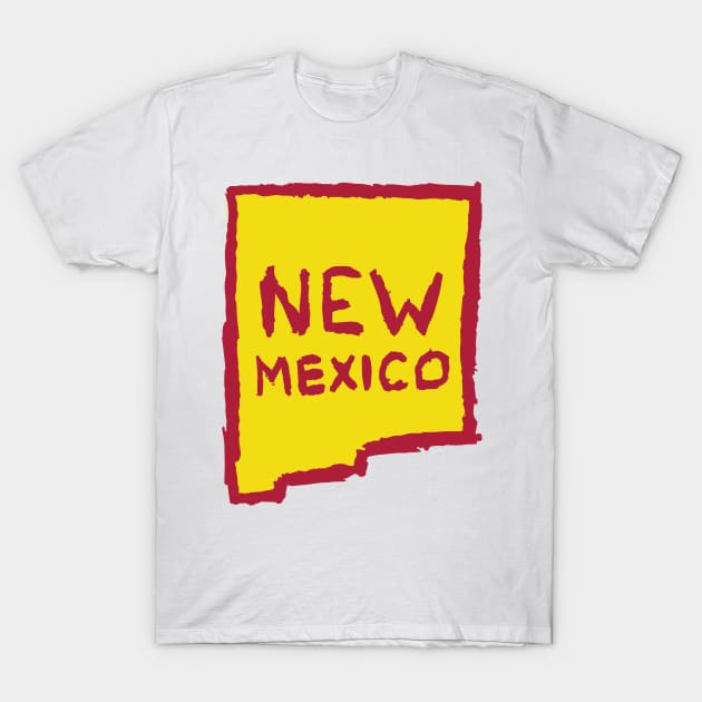 New Mexico T-Shirt by Very Simple Graph